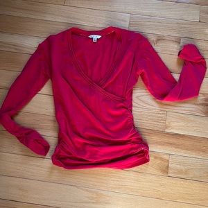 Cranberry pink Cabi top